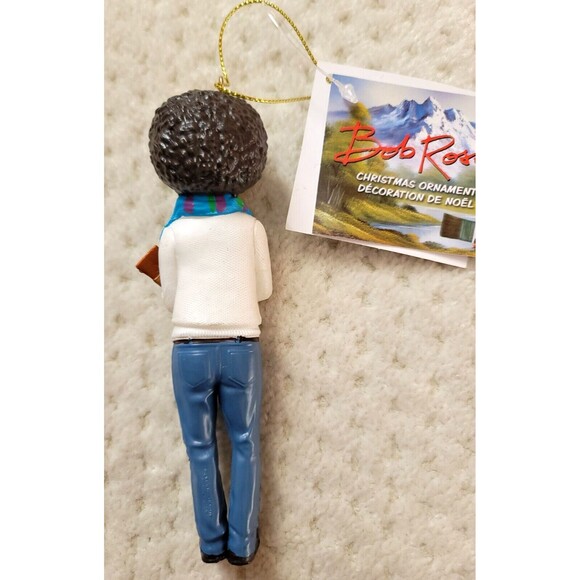 NWT Bob Ross THE JOY OF PAINTING Christmas Tree Ornament Kurt Adler - Picture 4 of 4